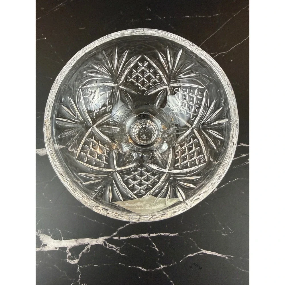 VTG Set of 4 Shannon Crystal Ireland Champagne Coupes‎ EUC!